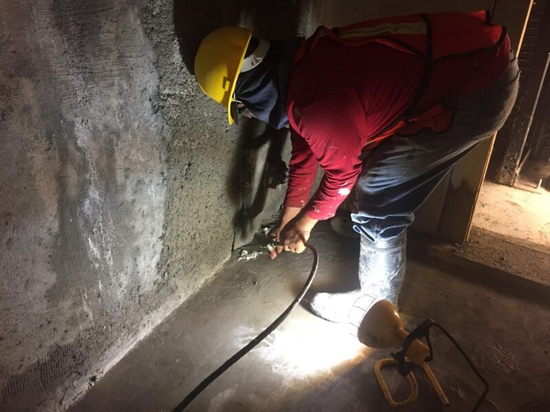 Inyección de Poliuretano en Grietas